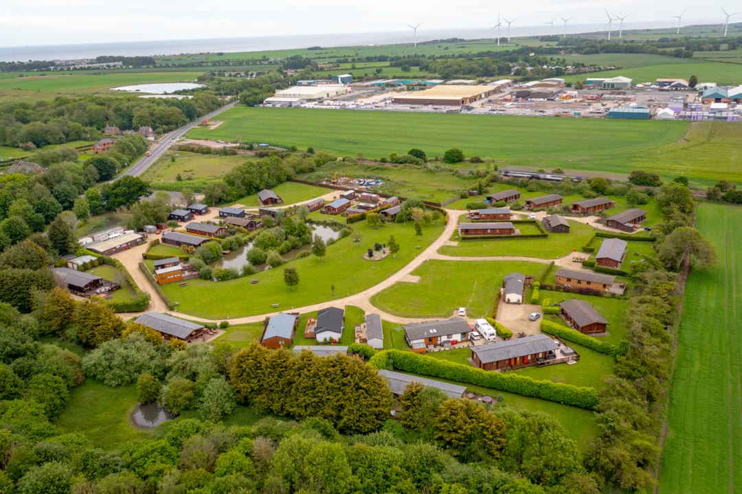 Lakeside Secret Gardens aerial view